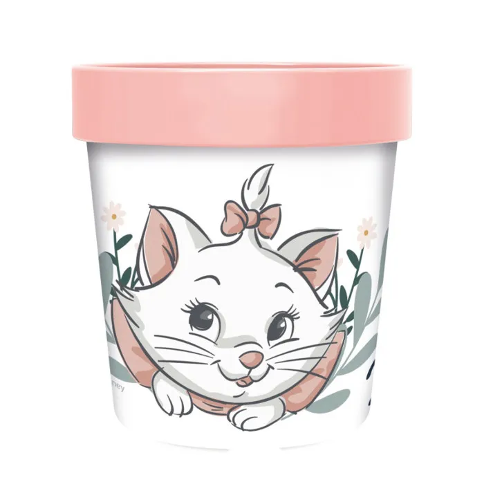 Thermobaby Aristochat - Coffret repas 3 pièces pour tout-petits avec assiette, bol et gobelet, motifs animaux