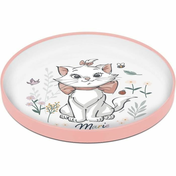 Thermobaby Coffret repas Disney Baby Aristochats Marie - 3 pièces (Assiette, Bol, Gobelet) - Blanc et rose Thermobaby Coffret repas Disney Baby Aristochats Marie - 3 pièces (Assiette, Bol, Gobelet) - Blanc et rose
