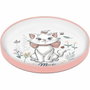 Thermobaby Coffret repas Disney Baby Aristochats Marie - 3 pièces (Assiette, Bol, Gobelet) - Blanc et rose