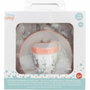 Thermobaby Coffret repas Disney Baby Aristochats Marie - 3 pièces (Assiette, Bol, Gobelet) - Blanc et rose