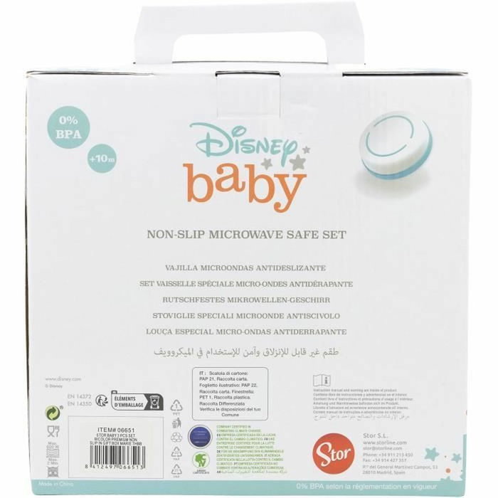 Thermobaby Coffret repas Disney Baby Aristochats Marie - 3 pièces (Assiette, Bol, Gobelet) - Blanc et rose Thermobaby Coffret repas Disney Baby Aristochats Marie - 3 pièces (Assiette, Bol, Gobelet) - Blanc et rose