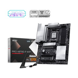 MSI PRO X870E-P WiFi Carte mère AMD AM5 ATX, DDR5, Wi-Fi 7, PCIe 5.0, 3x M.2, 5G LAN