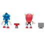 JAKKS PACIFIC Figurines Set Sonic et Mighty Sonic The Hedgehog 10cm