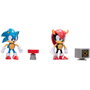 JAKKS PACIFIC Figurines Set Sonic et Mighty Sonic The Hedgehog 10cm