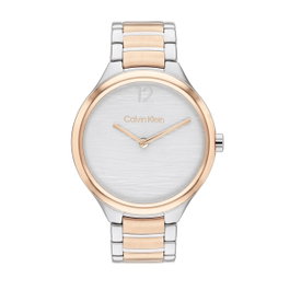 Calvin Klein 25100049 Montre Analogique Rose et Gris