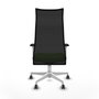 Piqueras y Crespo Chaise de Bureau Albacete Pistache et Noir
