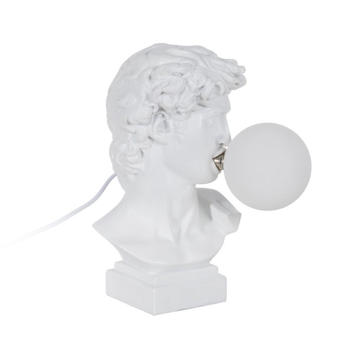 Lampe de bureau Blanc Résine Lampe de bureau Blanc Résine