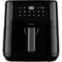 Medion Friteuse à Air 2150 W Noir Écran Tactile 9 Programmes Capacité 6.3 L pour Cuisson Saine P10 XL Réf. 50072999