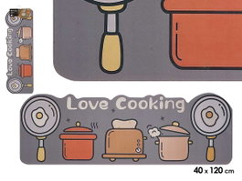 KINVARA ALFOMBRA COCINA COOKING GRANDE - Multicolore