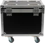 ALGAMLIGHT Flight Case pour 2 Blinder 400 CW WWA, en bois avec mousse intérieure, Algam Lighting