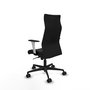 Piqueras Y Crespo Fauteuil de bureau Albacete, mécanisme synchrone, Similicuir Noir
