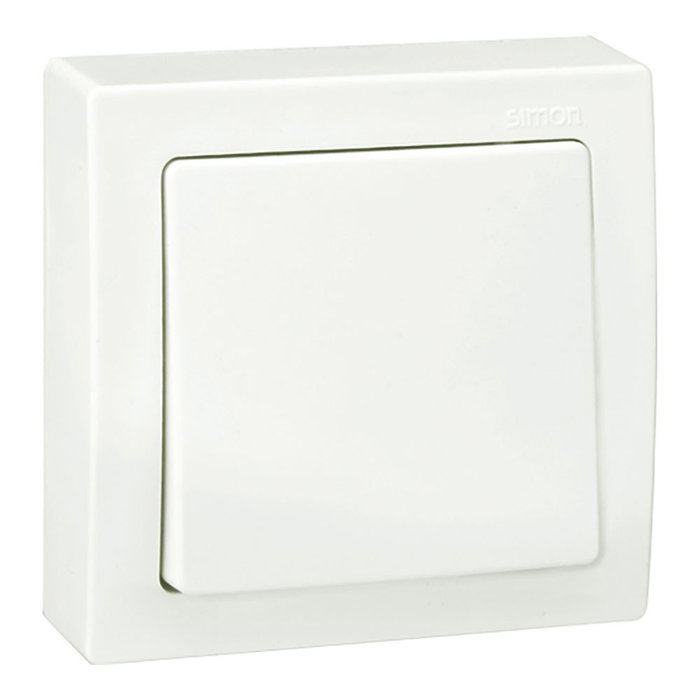 Simon Commutateur de surface Simon 73 Loft blanc Simon Commutateur de surface Simon 73 Loft blanc