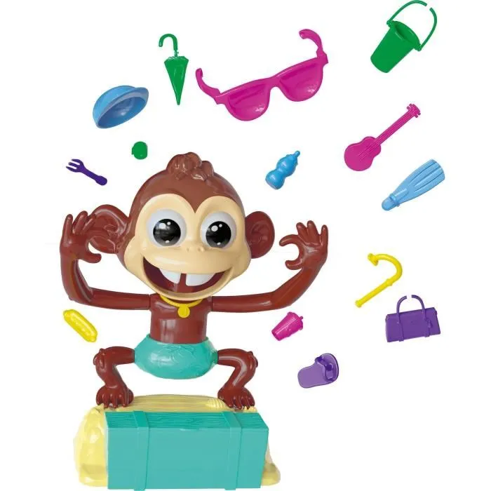 Lansay Jeu de société Jojo Jump, Jeu de dé pour enfants dès 4 ans, Ambiance surprise et fous rires