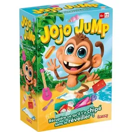 Lansay Jeu de société Jojo Jump, Jeu de dé pour enfants dès 4 ans, Ambiance surprise et fous rires