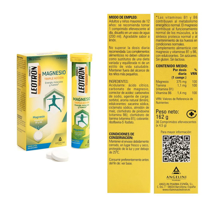 LEOTRON MAGNESIO 36 Comprimés Effervescents
