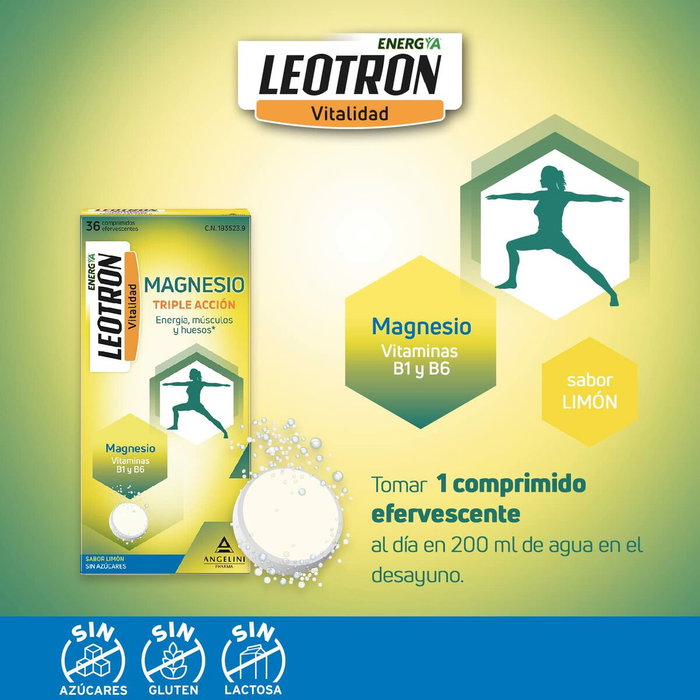 LEOTRON MAGNESIO 36 Comprimés Effervescents