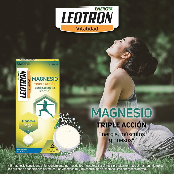 LEOTRON MAGNESIO 36 Comprimés Effervescents