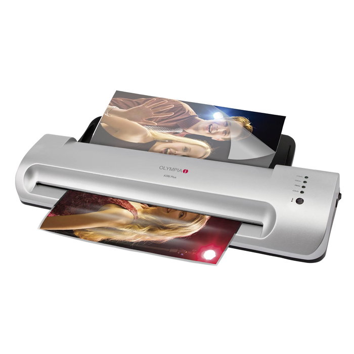 Olympia A 396 Plus Laminateur A3 Chaud et Froid, Silver / Black Olympia A 396 Plus Laminateur A3 Chaud et Froid, Silver / Black