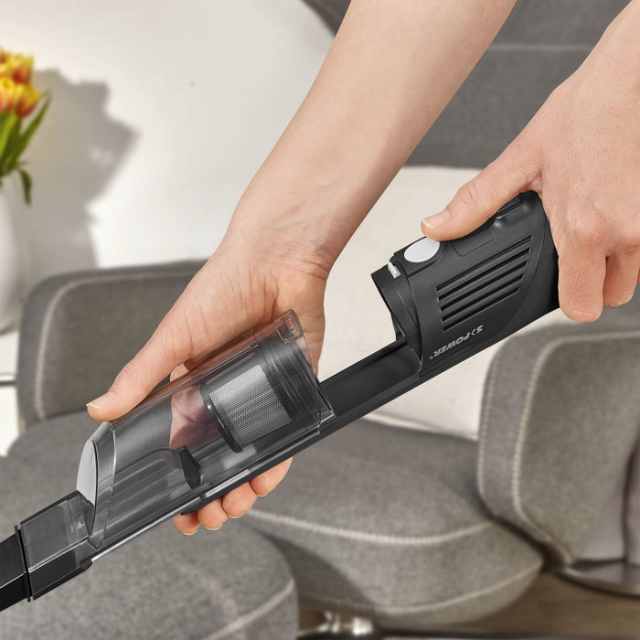 Severin HV9589 Aspirateur à main sans fil Noir, 120 W, 30 min Severin HV9589 Aspirateur à main sans fil Noir, 120 W, 30 min