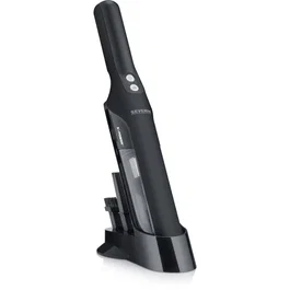 Severin HV9589 - Aspirateur main sans fil 120 W - Autonomie 30 min - Réservoir 200 ml - 2 vitesses - Noir
