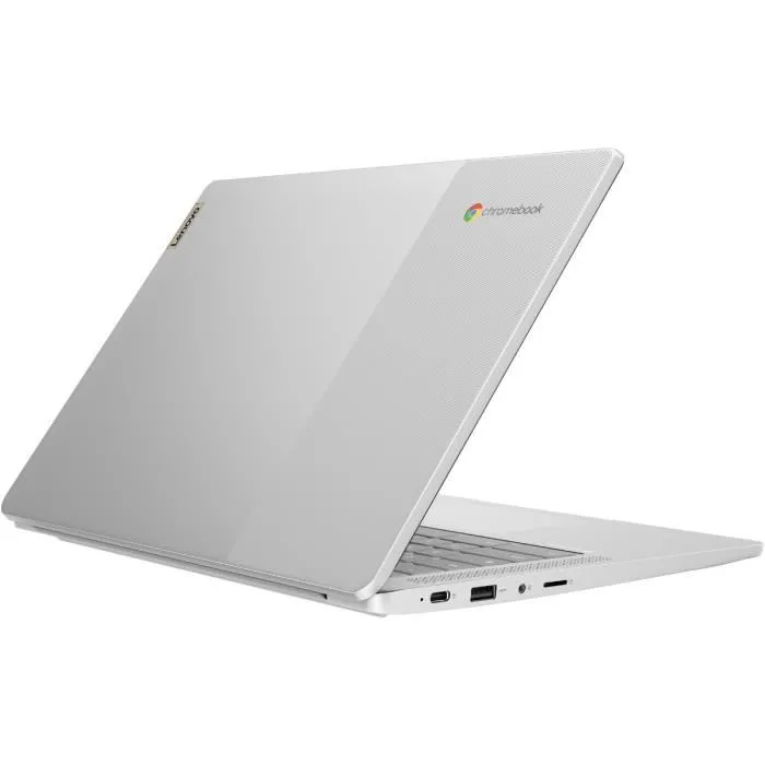 Lenovo IdeaPad Slim 3 14M868 - Chromebook 14" Tactile FHD - Chrome OS - Processeur MT8186 - 8 Go RAM - 128 Go SSD - Clavier AZERTY