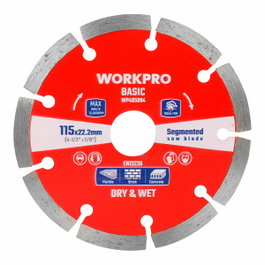 Workpro Disco diamanté segmenté basic ø115 x 22,2 mm