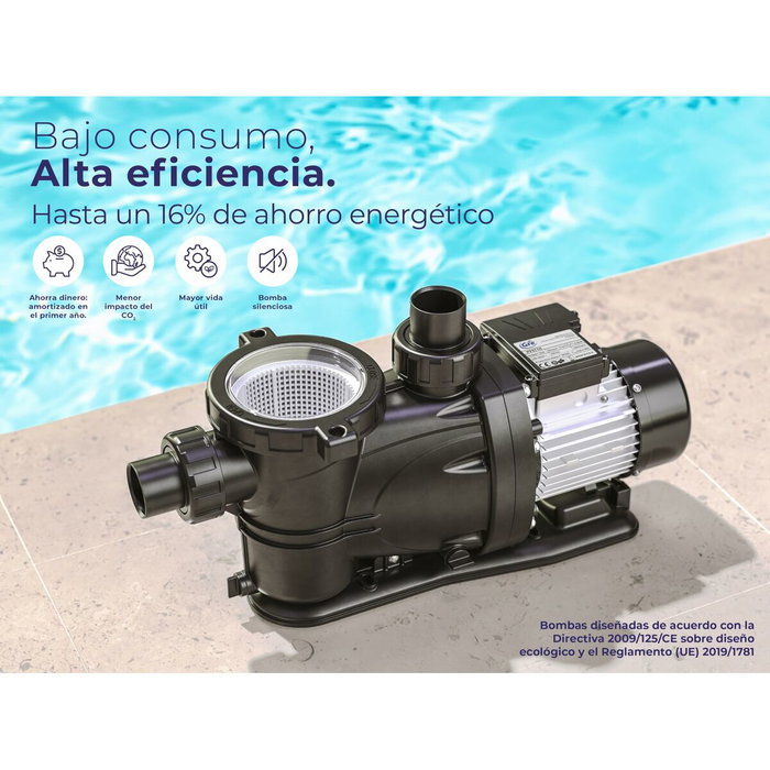 Gre Pompe centrifuge auto-amorçante PP152 - 1,5 CV - Pré-filtre incorporé