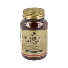SOLGAR Reishi Shiitake Maitake 50 capsules végétales