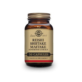 SOLGAR Reishi, Shiitake et Maitake 50 capsules