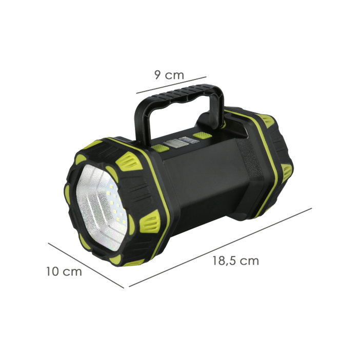WOLFPACK LINEA PROFESIONAL Lampe LED Multiusos 3 en 1 Rechargeable 400 Lumens WOLFPACK LINEA PROFESIONAL Lampe LED Multiusos 3 en 1 Rechargeable 400 Lumens