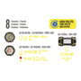 WOLFPACK LINEA PROFESIONAL Lampe LED Multiusos 3 en 1 Rechargeable 400 Lumens
