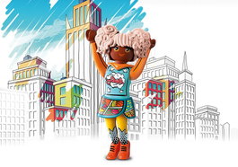Playmobil EverDreamerz Série 2 Edwina Comic World Figurine avec Accessoires Surprise pour Enfants de 7 Ans et Plus