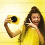 Canal Toys CLK 040 Appareil Photo Numérique Pop Compact Jaune pour Enfants avec Créateur de Photos et Carte SD 8 Go Incluse - Photo et Vidéo