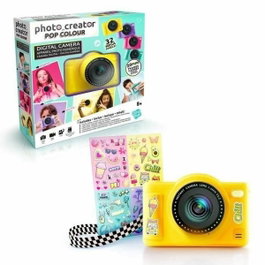 Canal Toys Appareil Photo Numérique Pop Couleur Jaune avec Carte SD 8Go incluses