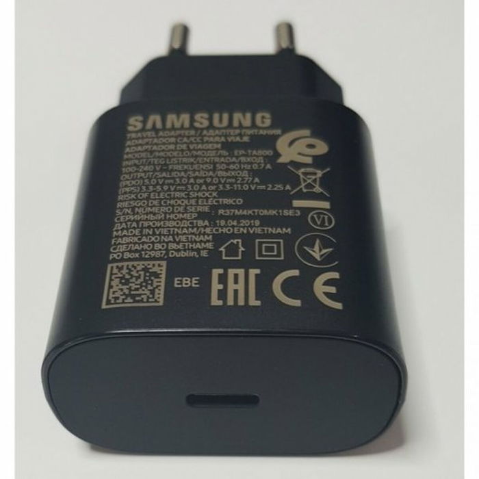 Samsung EP-TA800XBEGWW Bloc d'alimentation EPT800B Noir - Chargeur USB-C 45W