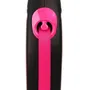 Flexi Laisse enrouleur TRIXIE FLEXI NEW NEON Taille S 5 m Rose fluo pour chiens jusqu'à 15 kg avec sangle et bandes réfléchissantes