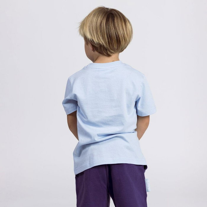 T-shirt à manches courtes enfant Bluey Bleu clair