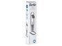 BERILO Escobillero Metal Alto Cromado Plata