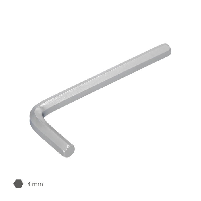 WOLFPACK LINEA PROFESIONAL Clé Allen Standard 4,0 mm en Acier Chrome Vanadium WOLFPACK LINEA PROFESIONAL Clé Allen Standard 4,0 mm en Acier Chrome Vanadium