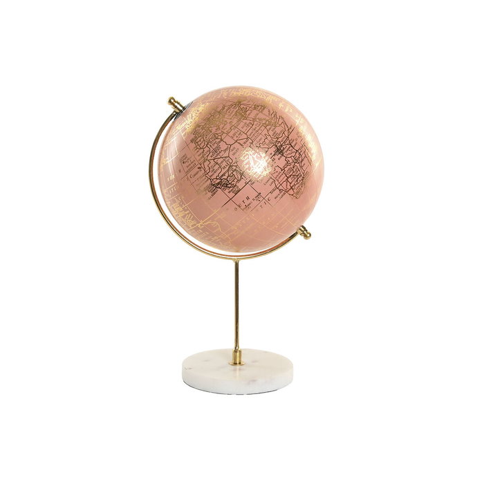 Home ESPRIT Figurine Décorative Urbaine Blanc Rose Doré