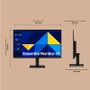 Samsung LS27D304GAUXEN Moniteur 27 pouces IPS 100Hz Design Super Slim Eye Saver