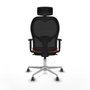 Piqueras y Crespo Chaise de Bureau Jorquera 1D086G2 Orange