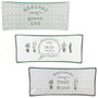 Home Deco Factory Plat-fontaine en verre 22,5x10 cm