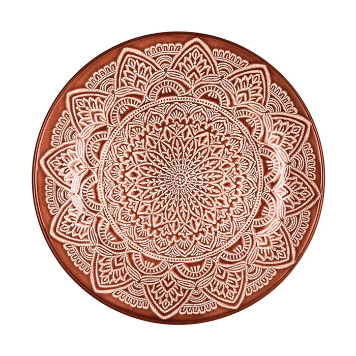 Home Deco Factory Plat de dessert Mirage Terracotta Home Deco Factory Plat de dessert Mirage Terracotta
