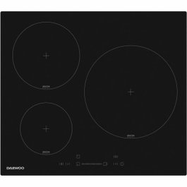 Daewoo Plaque de cuisson à induction 3 foyers 60 cm Noir