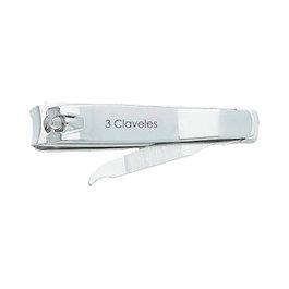 Tres Claveles Coupe-ongles avec Lime Chromé 8 cm