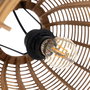 Suspension Naturel Bambou 220-240 V 41 x 41 x 33 cm (2 Unités)