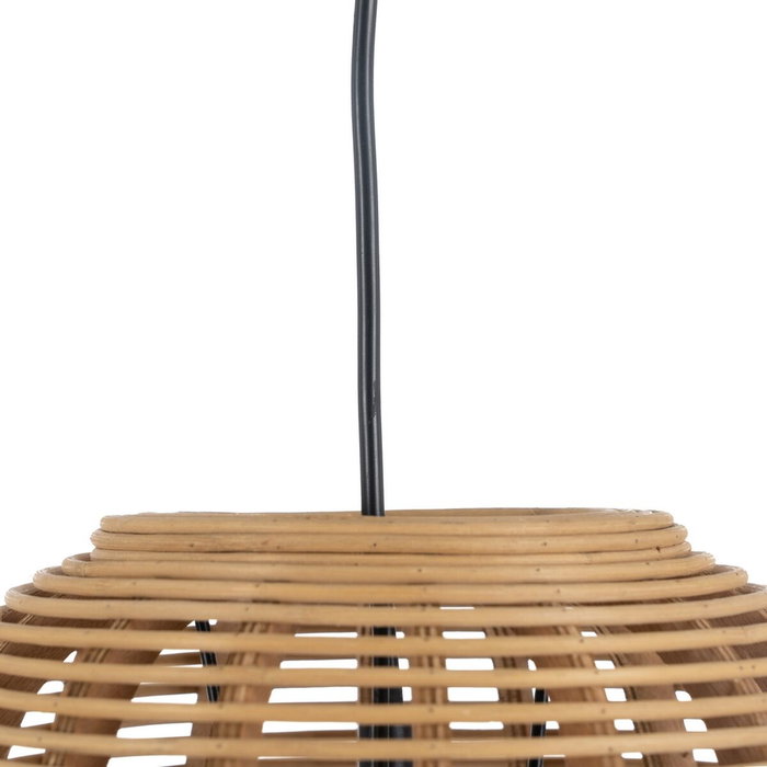 Suspension Naturel Bambou 220-240 V 41 x 41 x 33 cm (2 Unités)