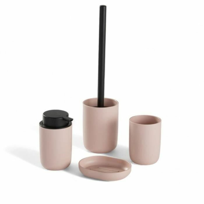 Today Ensemble de 4 accessoires de salle de bain Utility - Rose Today Ensemble de 4 accessoires de salle de bain Utility - Rose