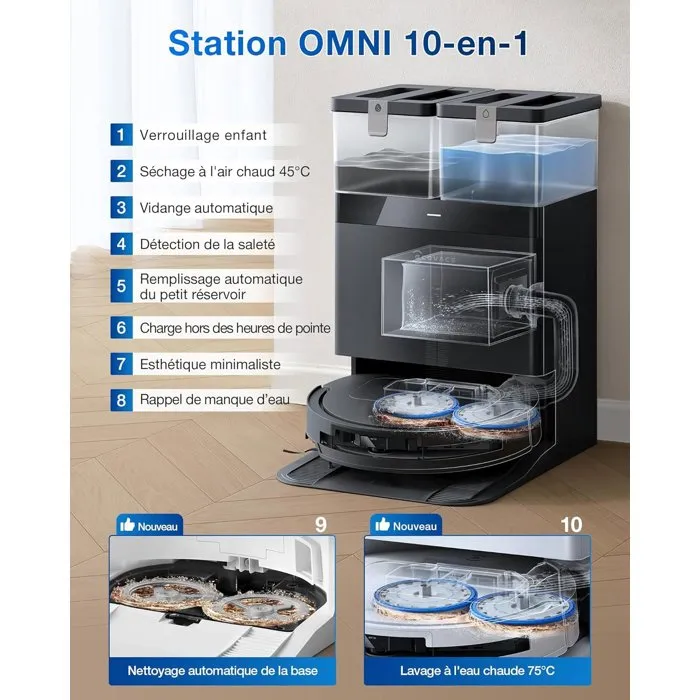 Ecovacs Deebot T50 OMNI Black Gen 2 Ecovacs Deebot T50 OMNI Black Gen 2